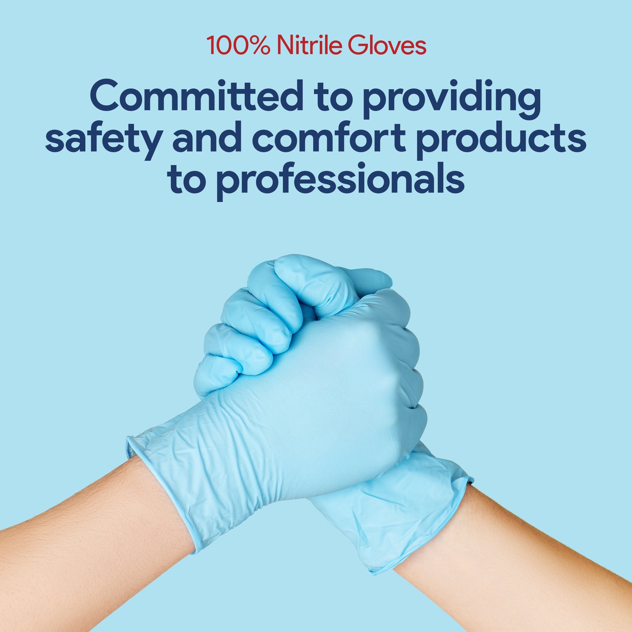 Nitrile Gloves -10 Boxes of 100